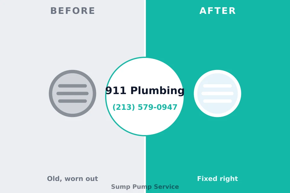 Before and after: plumbing repair Monticello, IA